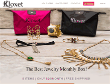 Tablet Screenshot of kloxet.com